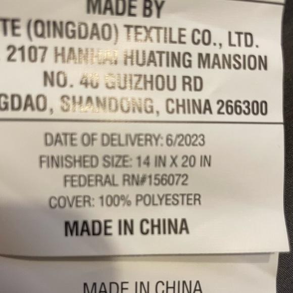 NWT Day of the Dead/ Dia de los Muertos Black tassel pillow with Gold Skulls - Picture 6 of 6